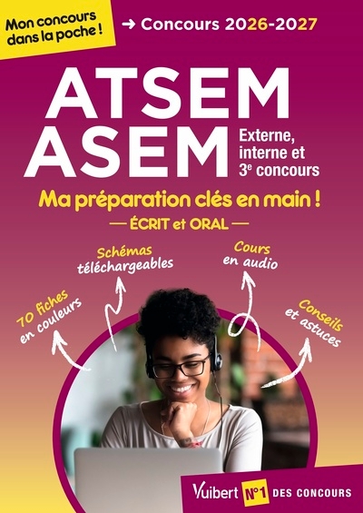 Concours atsem-asem 2026-2027 - mon concours dans la poche - Image principale