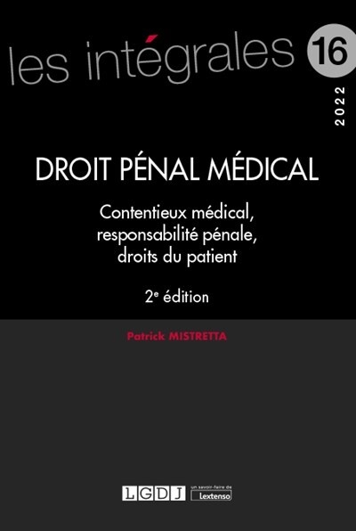 Droit pénal médical - Image principale