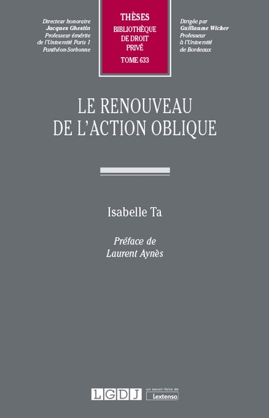 Le renouveau de l'action oblique - Image principale