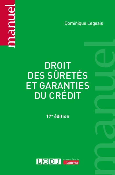Droit des sûretés et garanties du crédit - Image principale