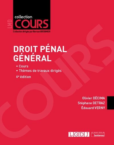 Droit pénal général - Image principale