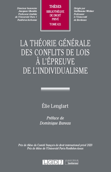 La théorie générale des conflits de lois à l'épreuve de l'individualisme - Image principale