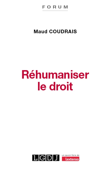 Réhumaniser le droit - Image principale