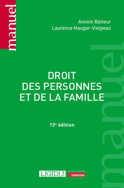 Droit des personnes et de la famille - Image principale