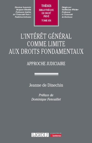 L'intérêt général comme limite aux droits fondamentaux - Image principale