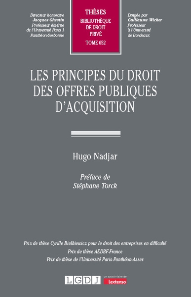 Les principes du droit des offres publiques d'acquisition - Image principale