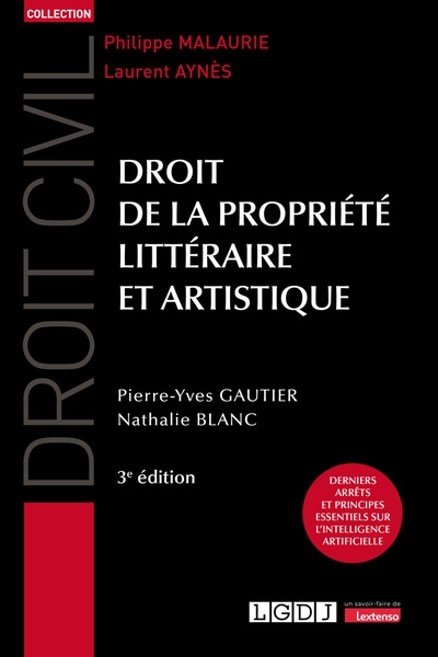 Droit de la propriété littéraire et artistique - Image principale