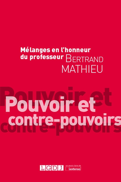 Mélanges en l'honneur du professeur bertrand mathieu - Image principale