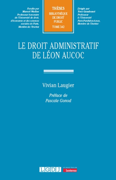 Le droit administratif de léon aucoc - Image principale