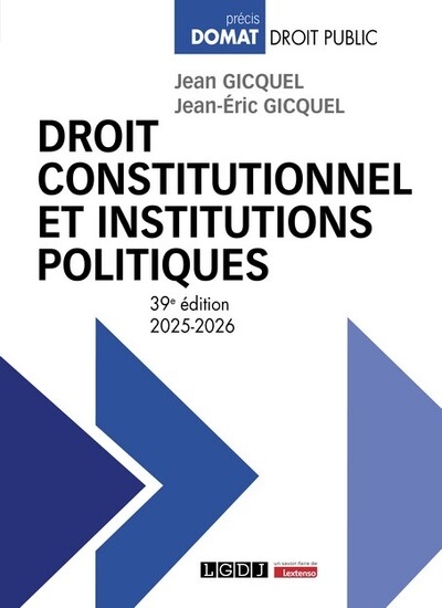 Droit constitutionnel et institutions politiques - Image principale