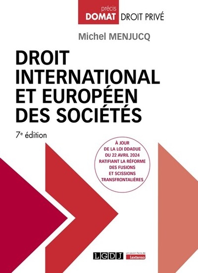 Droit international et européen des sociétés - Image principale