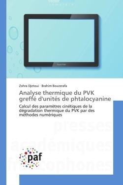 Analyse thermique du pvk greffé d'unités de phtalocyanine - Image principale