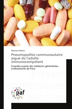 Pneumopathie communautaire aiguë de l'adulte immunocompetent - Image principale