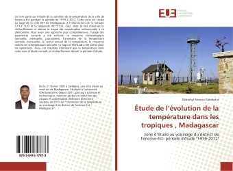 Etude de l'evolution de la temperature dans les tropiques , madagascar - Image principale