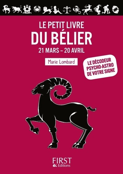 Le petit livre du - bélier - Image principale