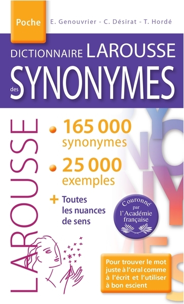 Dictionnaire larousse des synonymes poche - Image principale