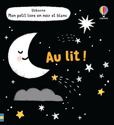 Au lit ! - mon petit livre en noir et blanc - Image principale