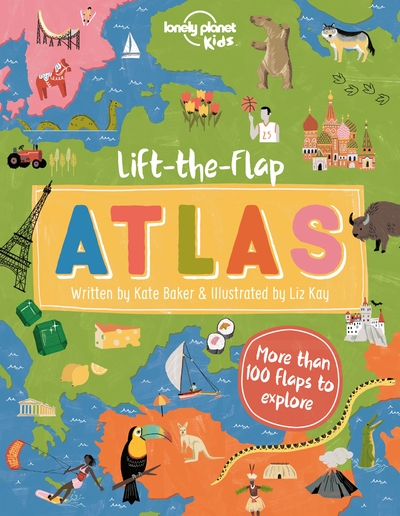 Lift-the-flap atlas 1ed -anglais- - Image principale