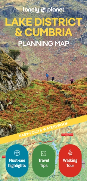 Lake district & cumbria planning map 2ed -anglais- - Image principale