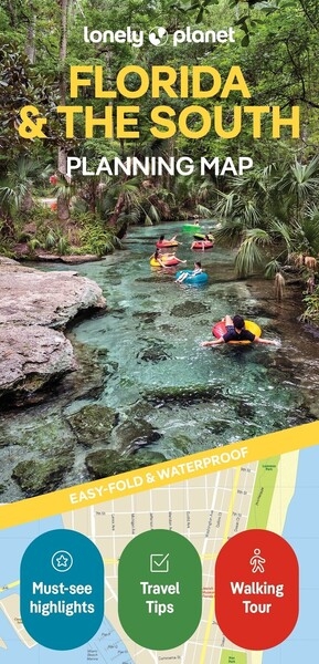 Florida & the south planning map 1ed -anglais- - Image principale