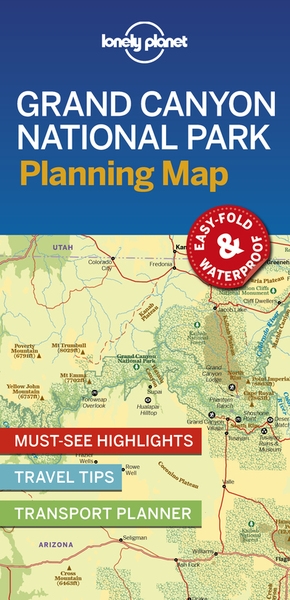 Grand canyon national park planning map 1ed -anglais- - Image principale