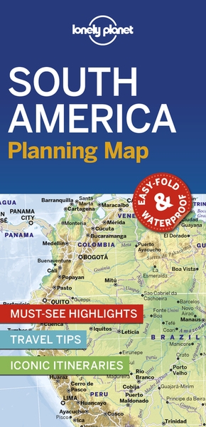 South america planning map 1ed -anglais- - Image principale