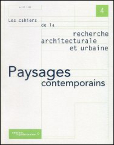Paysages contemporains - n° 04 - Image principale