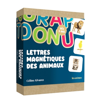 Coffret lettres magnétiques animaux céline alvarez - Image principale