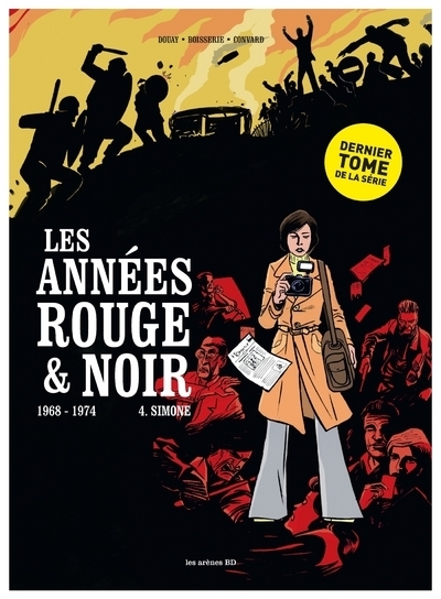 Les années rouge et noir - tome 4 simone - Image principale