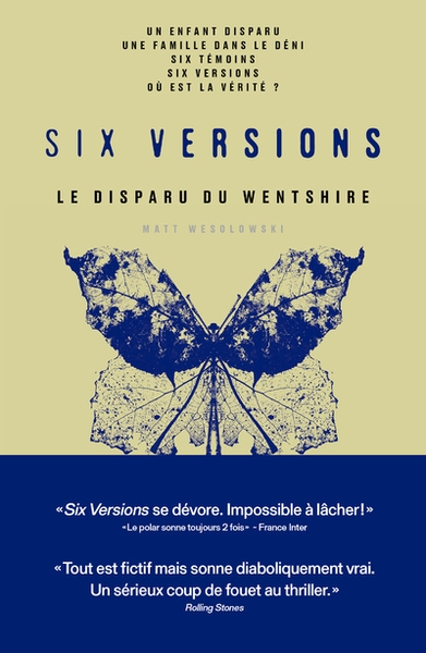 Six versions - tome 3 le disparue du wentshire - Image principale