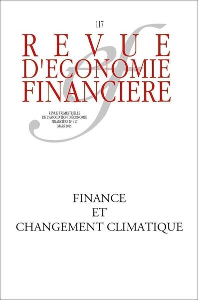 Changement climatique et finance durable - n°117 - mars 2015 - Image principale