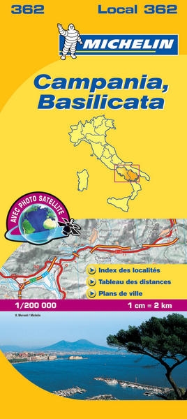 Carte départementale campania, basilicata - Image principale
