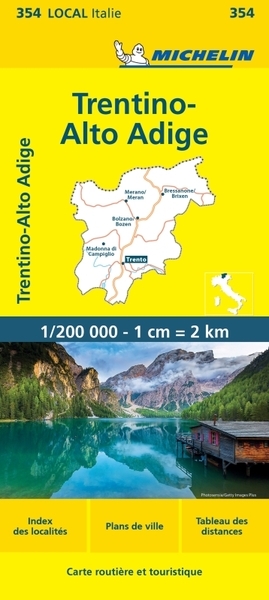 Carte départementale trentino-alto adige - Image principale