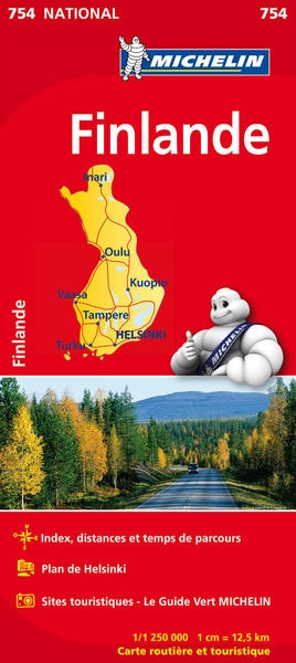 Carte nationale finlande / finland - Image principale