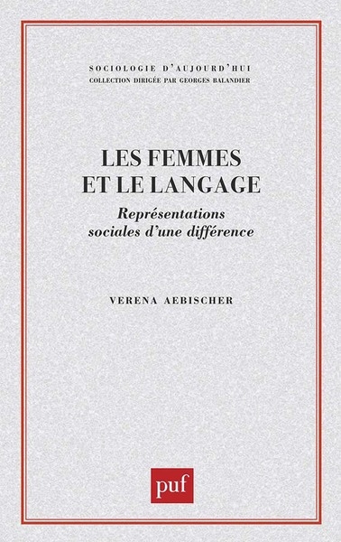 Les femmes et le langage. représentations sociales d'une différence - Image principale