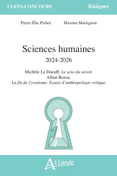 Sciences humaines 2024-2026 - Image principale