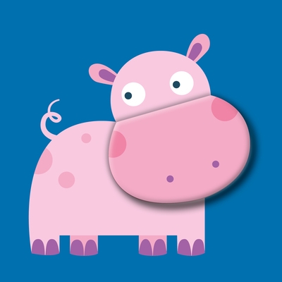 Hippopotame coucou et doudou - Image principale