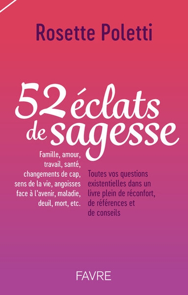 52 éclats de sagesse - Image principale
