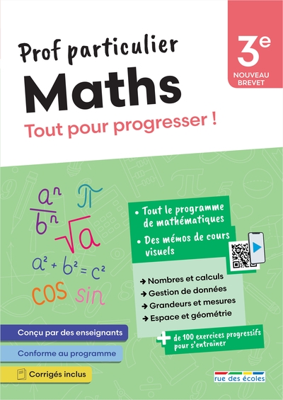 Prof particulier - maths 3e - Image principale