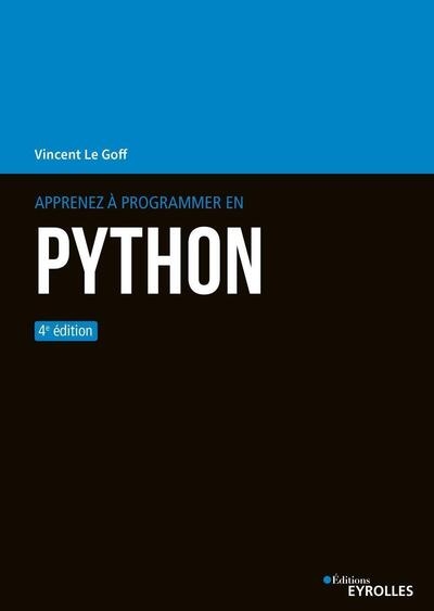 Apprenez à programmer en python - 4e - Image principale