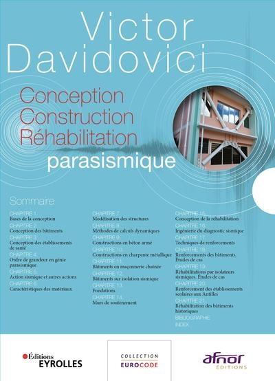 Coffret en 3 volumes - conception construction réhabilitation parasismique - Image principale