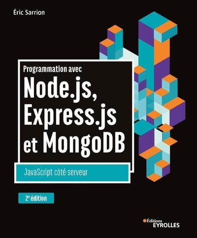 Programmation avec node.js, express.js et mongodb - Image principale