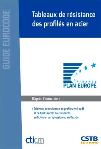 Tableaux de résistance des profilés en acier - Image principale