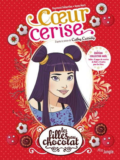 Les filles au chocolat - tome 1 coeur cerise - collector noël - Image principale