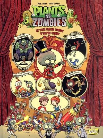 Plants vs zombies - tome 9 le plus grand cirque d'outre-tombe - Image principale