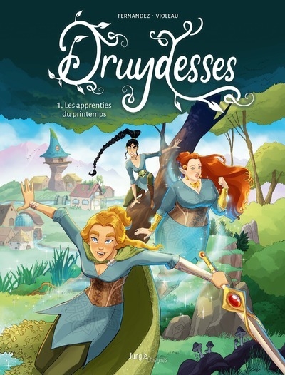 Druydesses - tome 1 les apprenties du printemps - Image principale