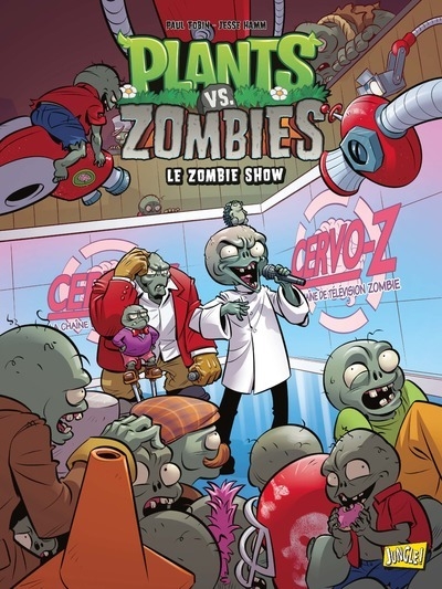 Plants vs zombies - tome 18 le zombie show - Image principale
