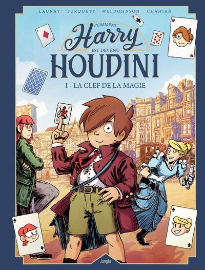 Harry houdini - tome 1 la clef de la magie - Image principale