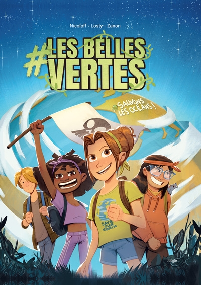 #les belles vertes - tome 1 sauvons les océans ! - Image principale