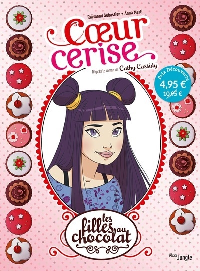Filles au chocolat - op petits prix 2022 - tome 1 coeur cerise - Image principale